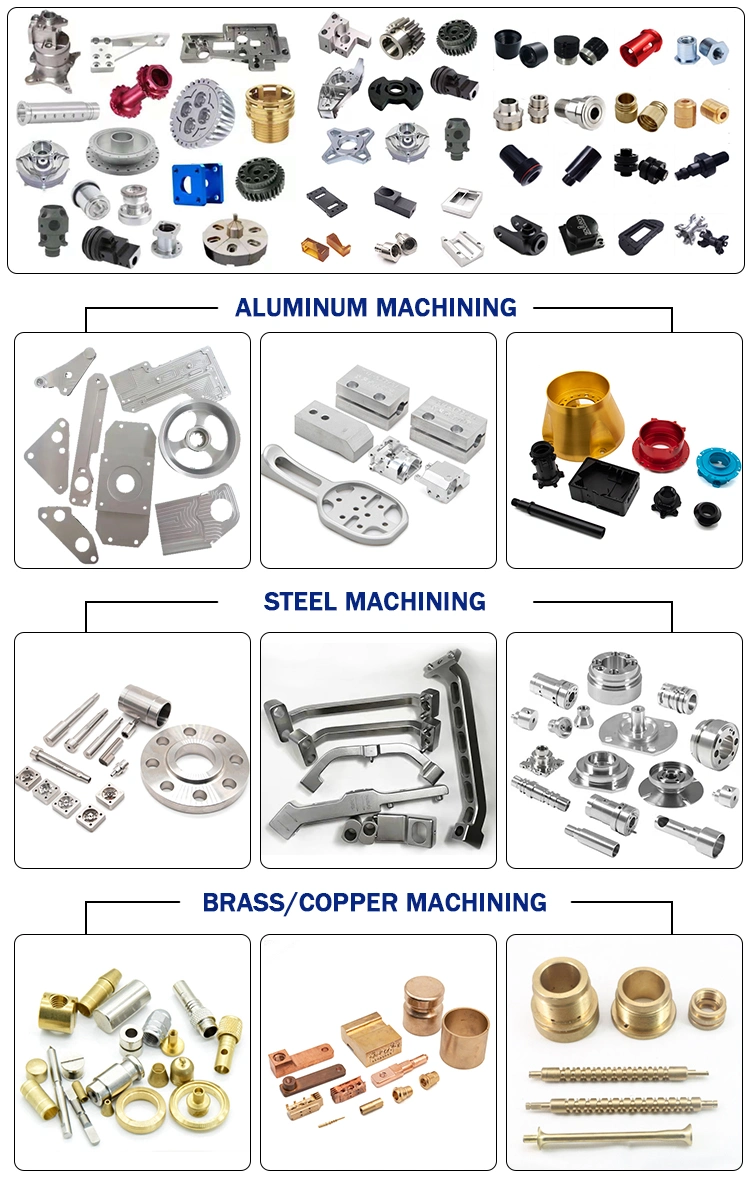 OEM Metal Processing Hardware Hardness Steel Carbon Tungsten Titanium Industrial Components Aircraft Aerospace Aviation Marine Accessories Machining Spare Parts